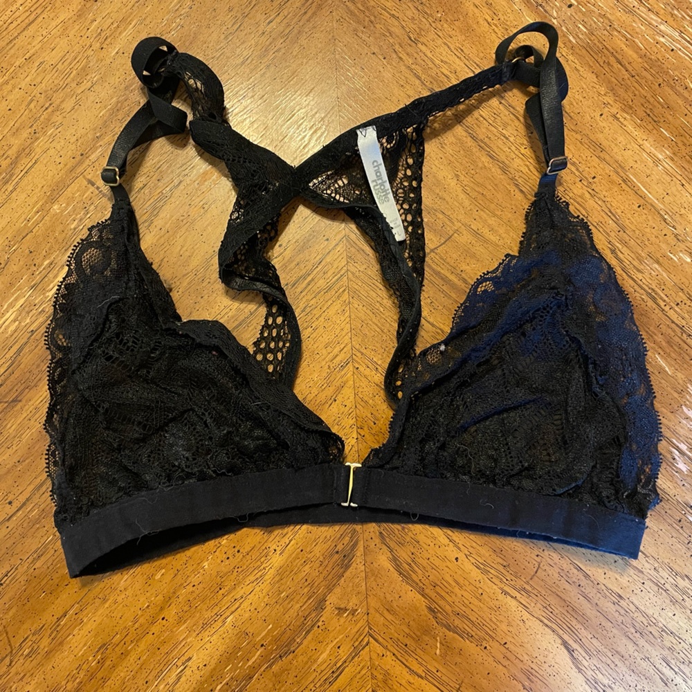 Black bralette